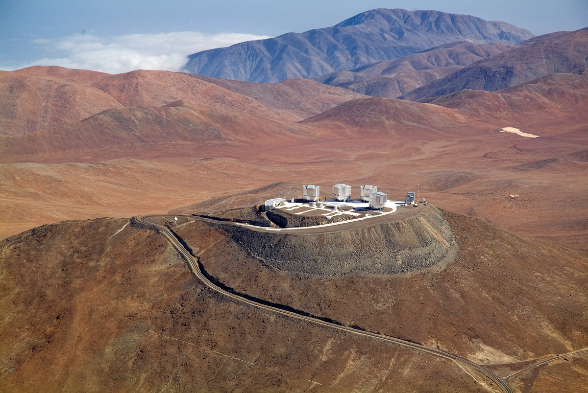 European Southern Observatory at Mt. Paranal, Chile.
